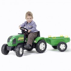 Falk - Tractor cu Remorca Verde